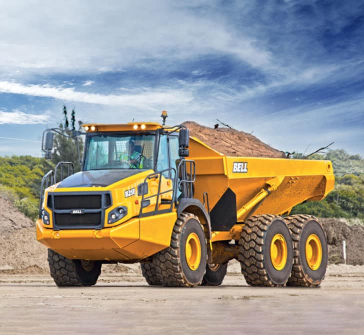 » Types » Articulated Dump Trucks